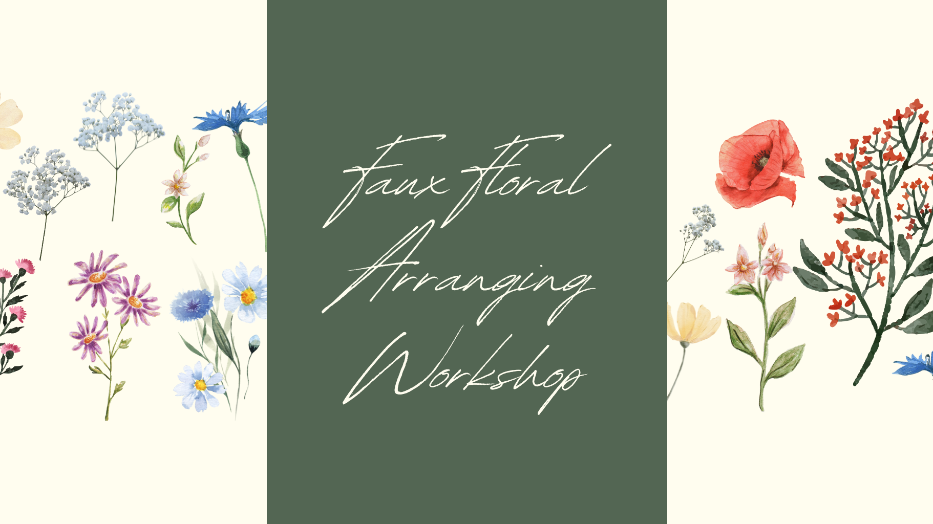 Faux Floral Arranging Workshop