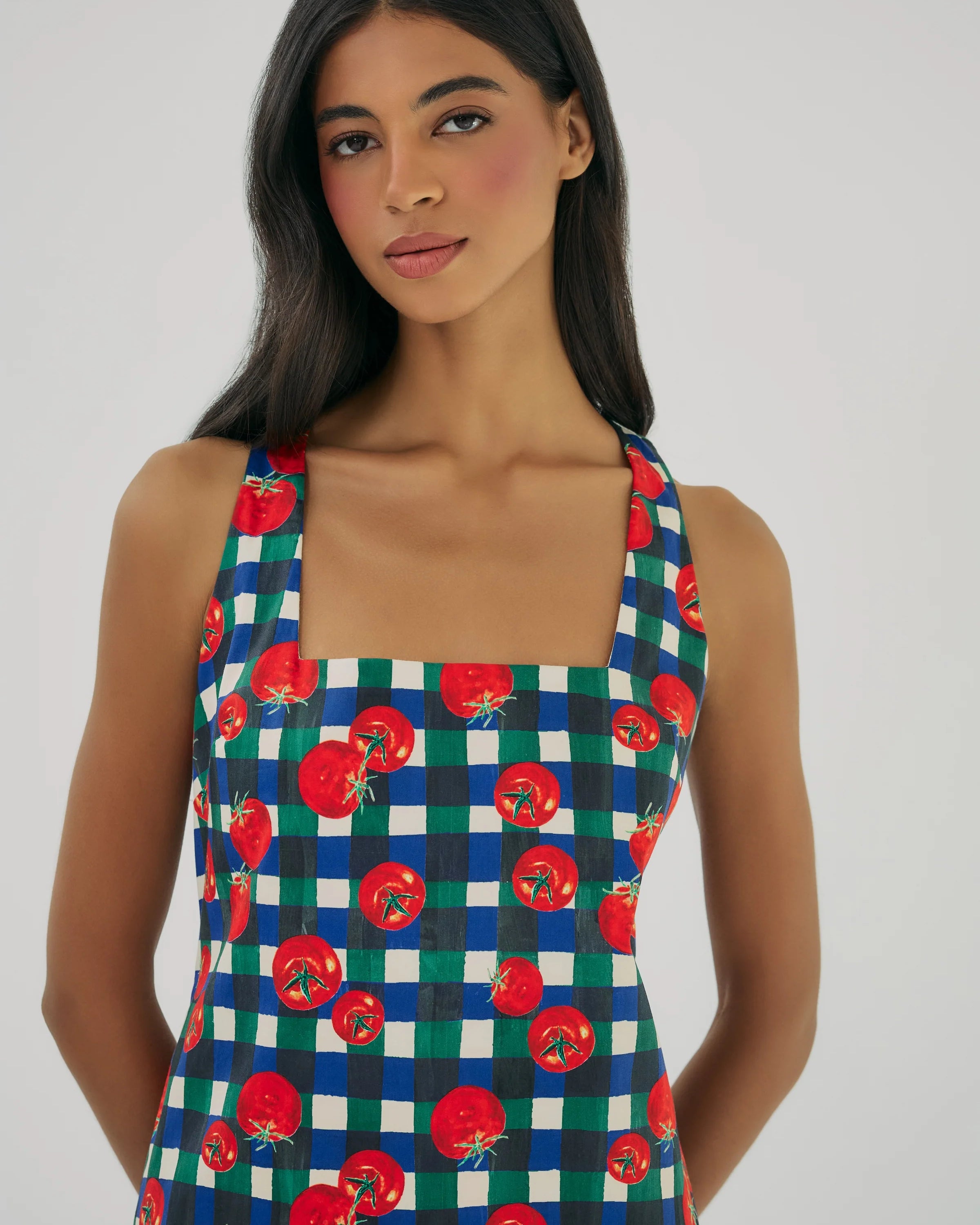 Hutch Sara Dress in Ivory/Multi