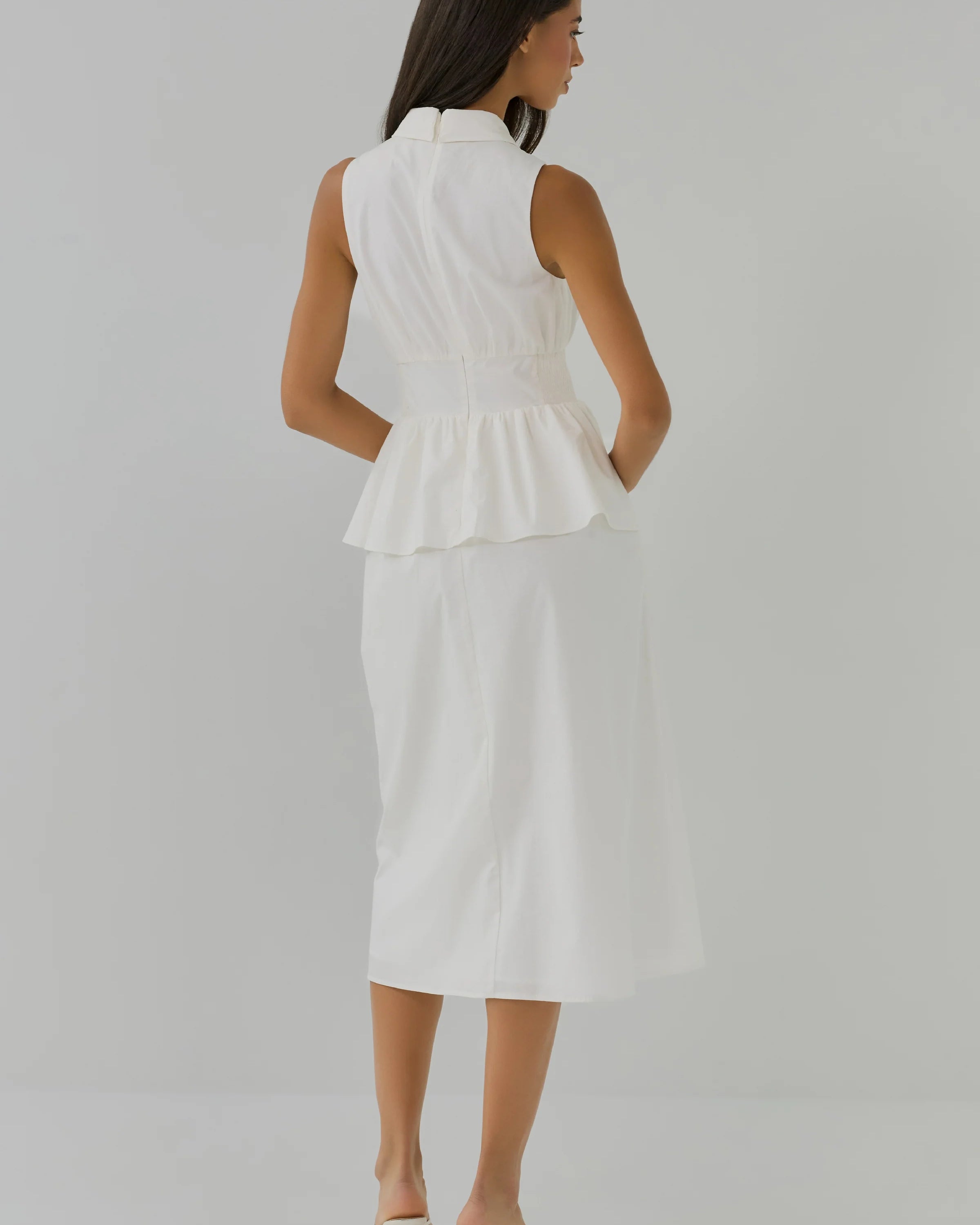Hutch Paulette Dress in White