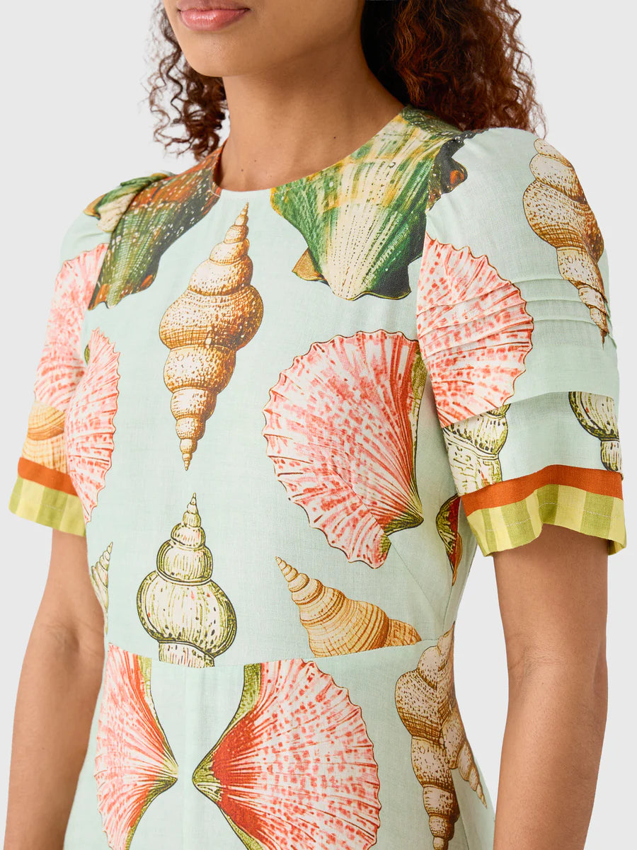 Hunter Bell Casey Dress in Somer Shell Mint