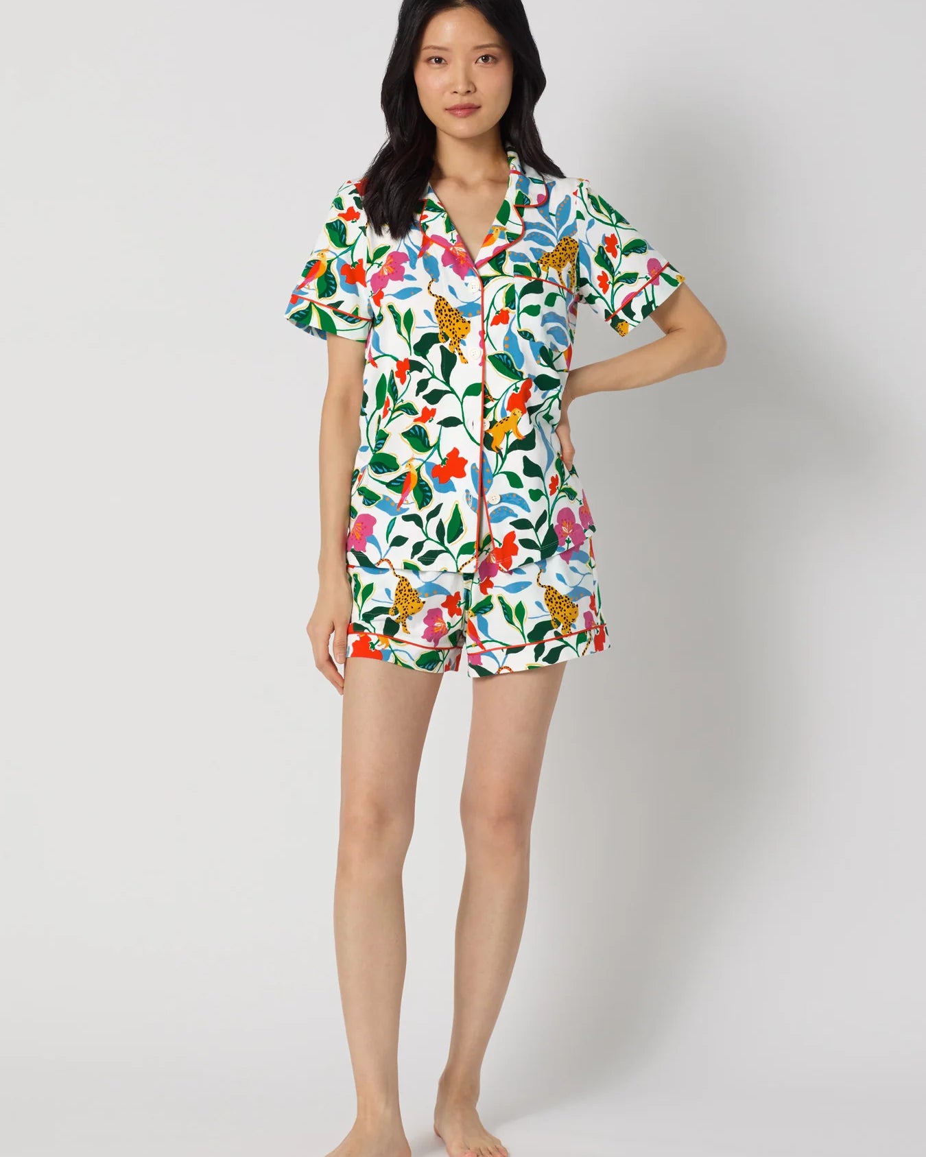Bedhead Jungle Serenade Shorty S/S Pajama Set
