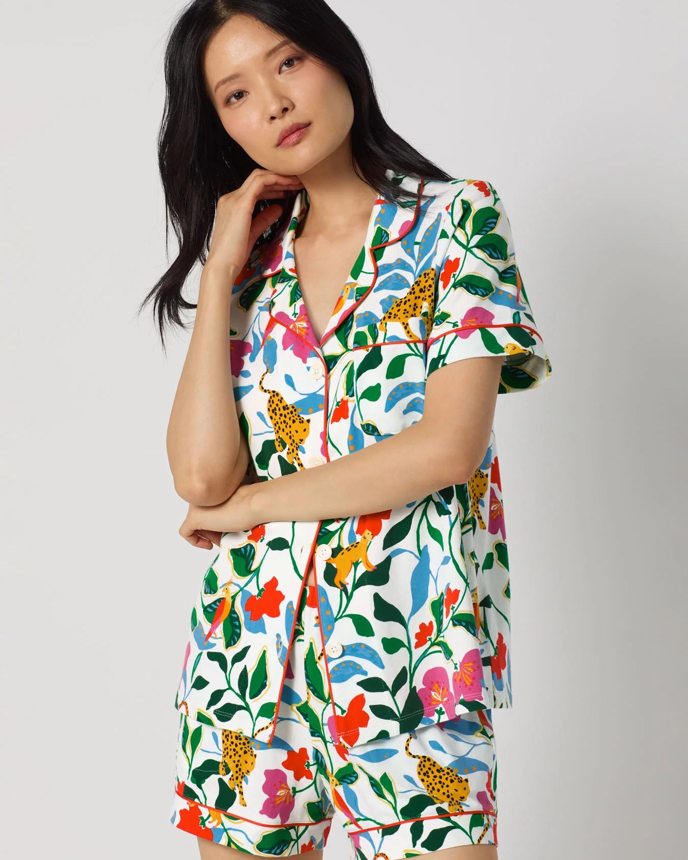 Bedhead Jungle Serenade Shorty S/S Pajama Set