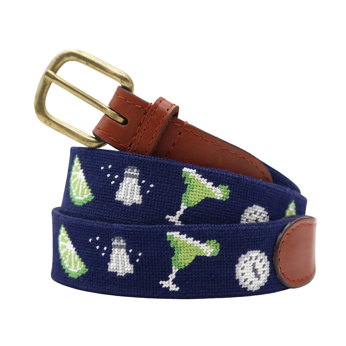 Men's Needlepoint Margaritaville 5 O'Clock Somewhere Belt – Rhodes