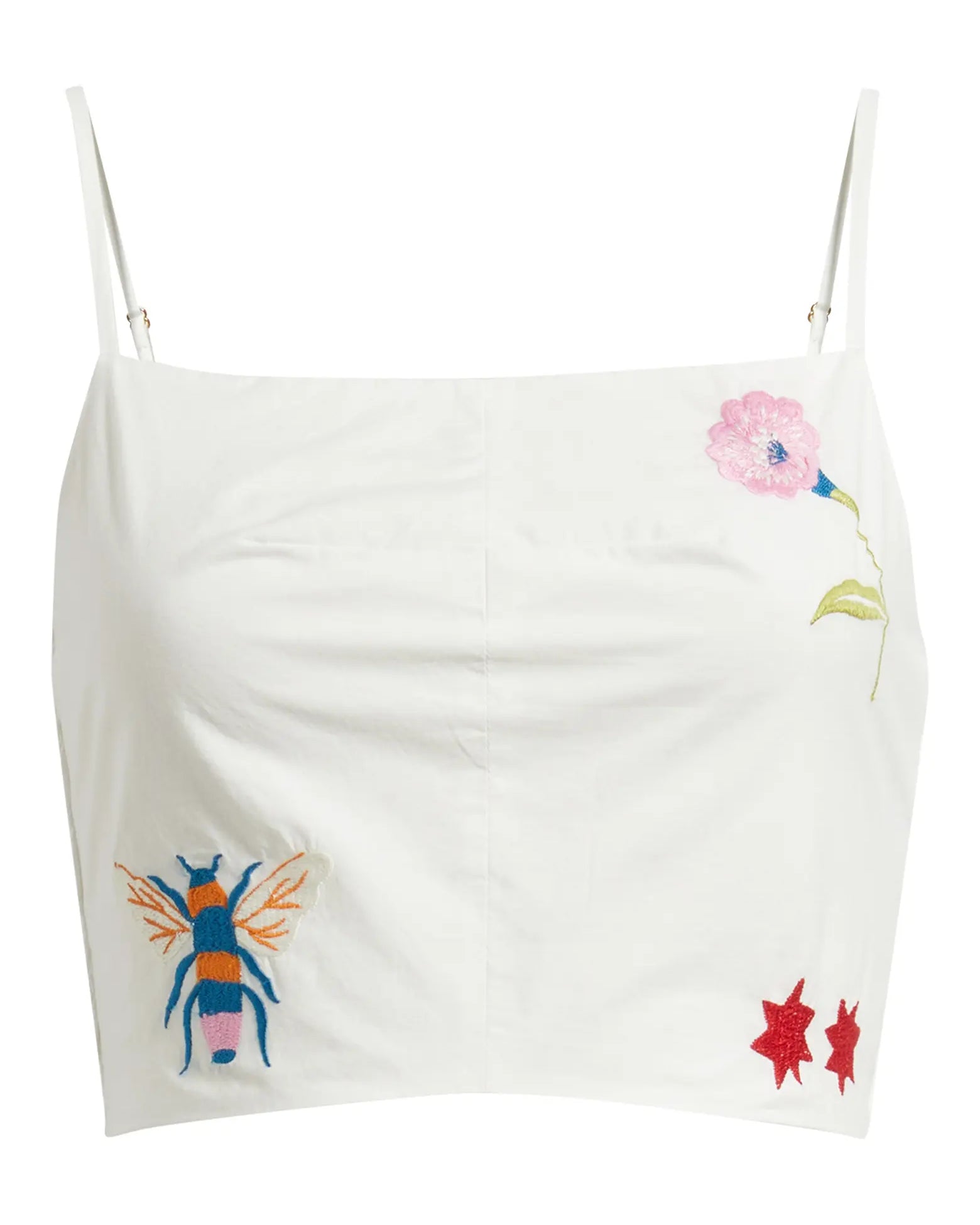 Cleobella Sage Top in Montecito Embroidery Motif