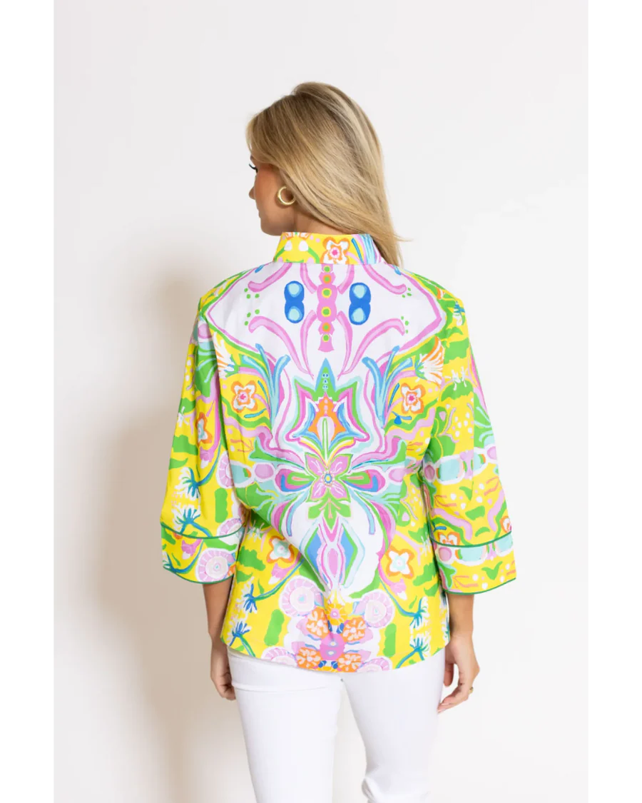 House of MBR Jacks Top in Bardot