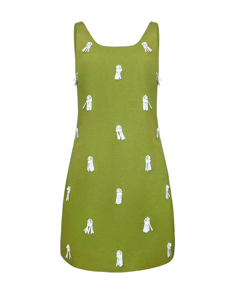 Hunter Bell Collins Dress in Palm Sand Dollars