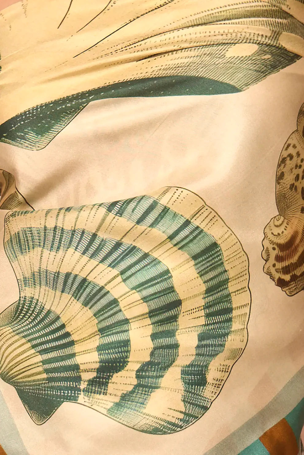 Hunter Bell Coquille Scarf in Somers Shell Cream