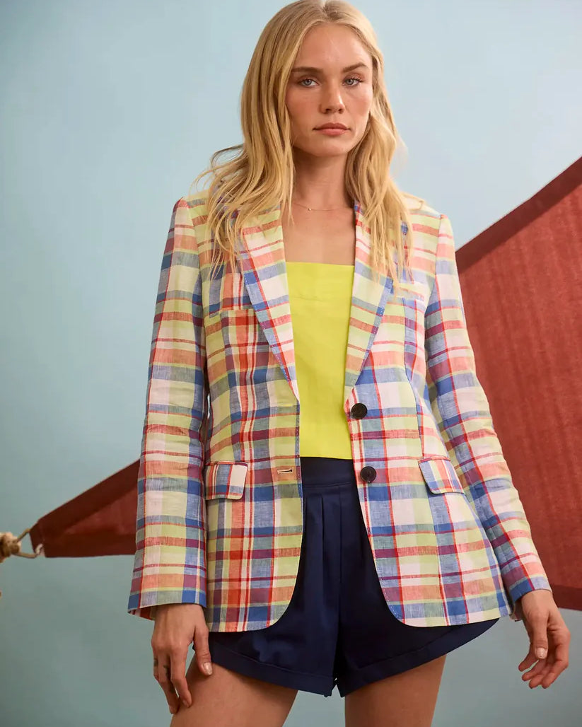 Hunter Bell Yardley Blazer in Harbor Club Madras