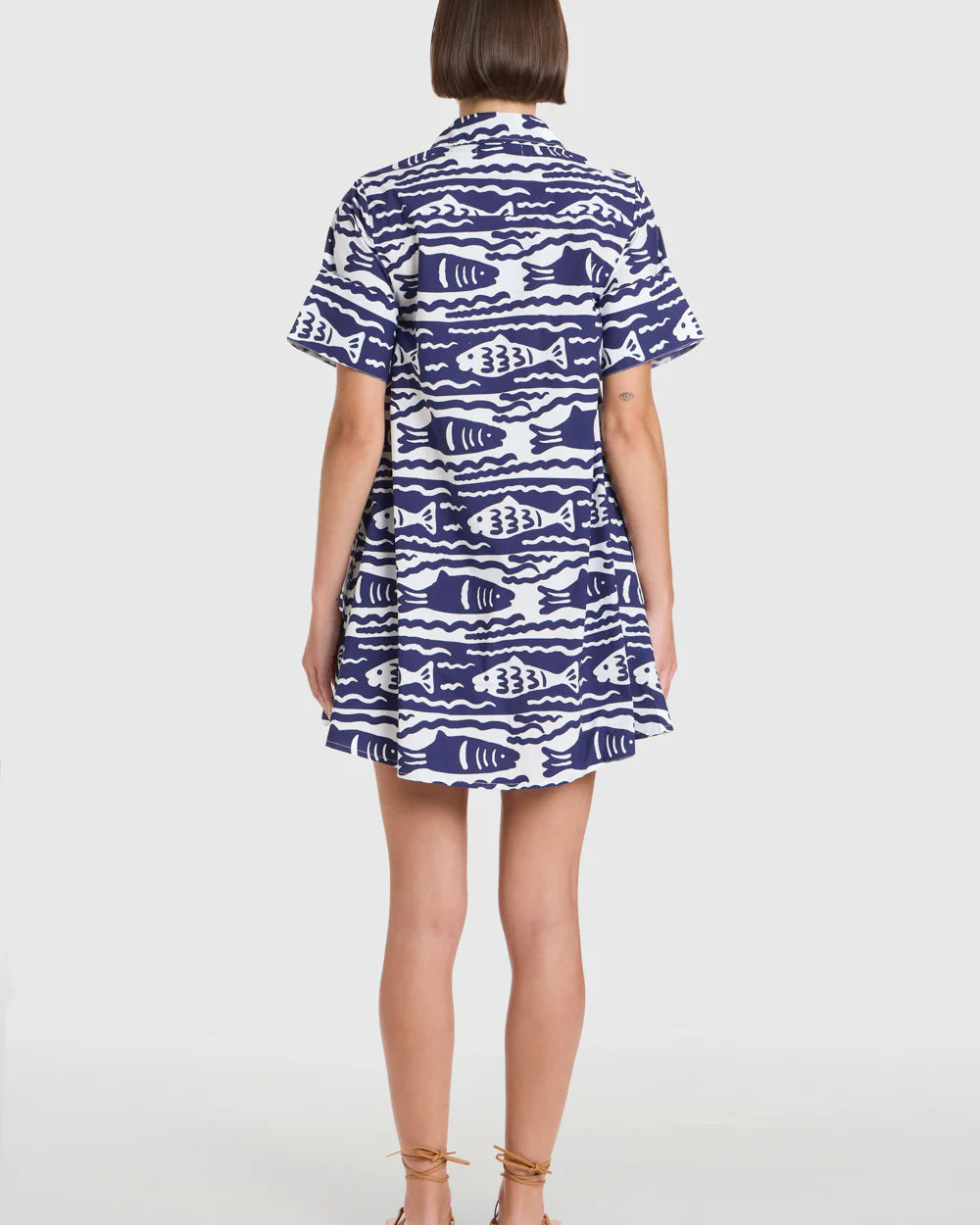 Livro Dock Dress in Fish Print
