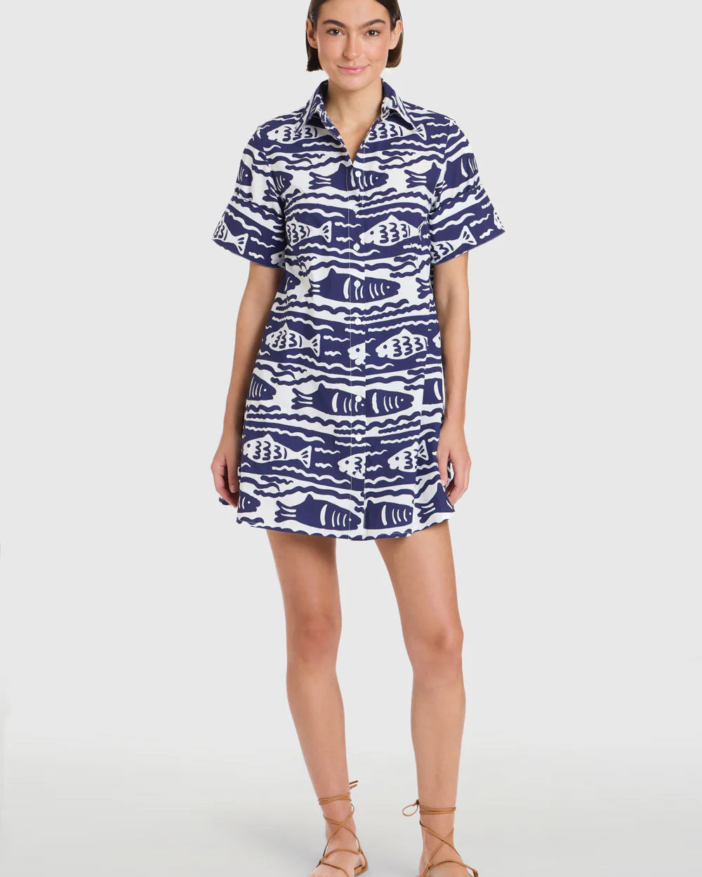 Livro Dock Dress in Fish Print