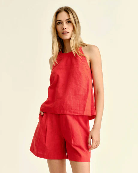 Cartolina Brant Tank in Poppy