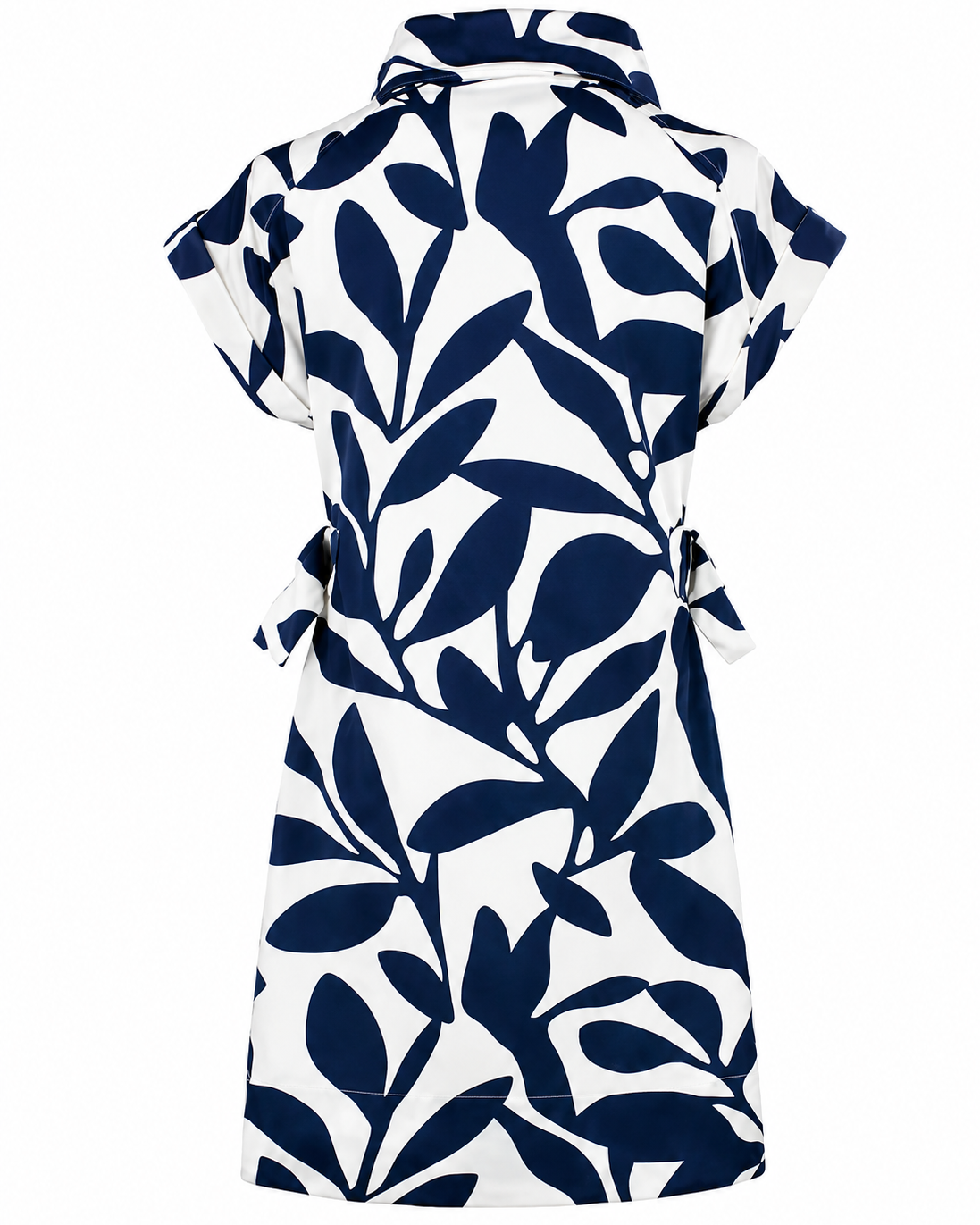 Finley Shirts Branching Out Bari Dress in Natural/Navy