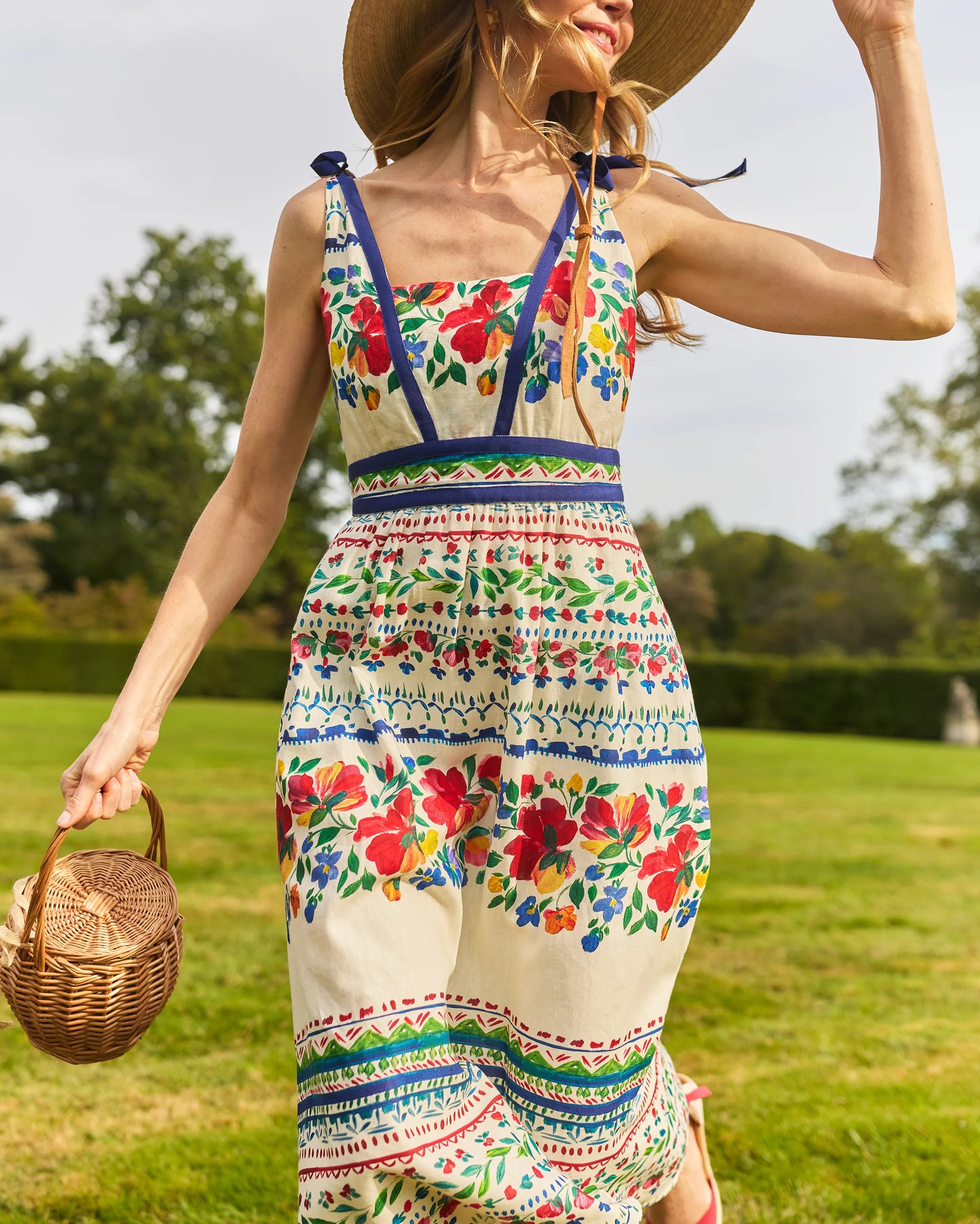 Tyler Boe Chelsey Summer Soiree Dress in Multi