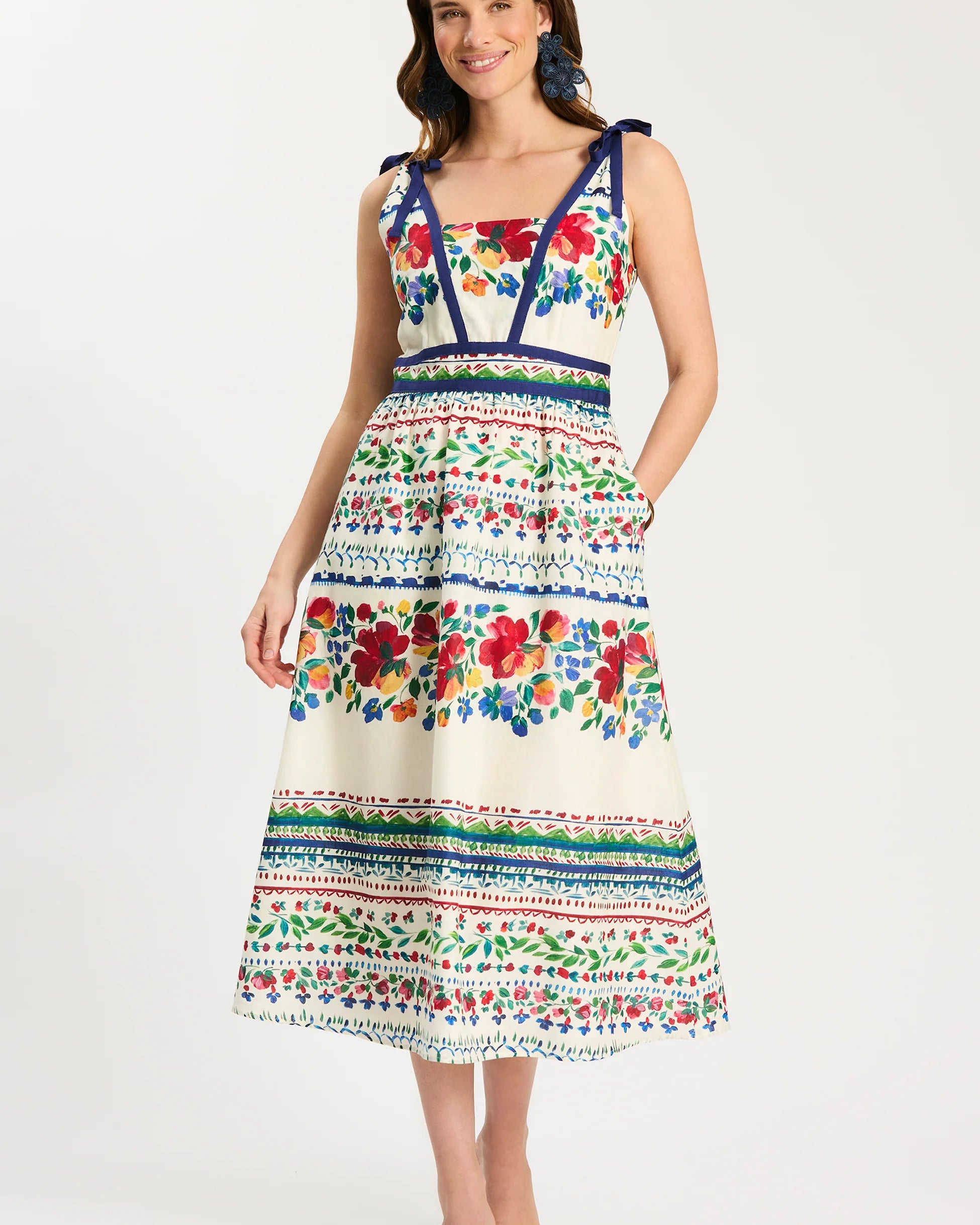 Tyler Boe Chelsey Summer Soiree Dress in Multi