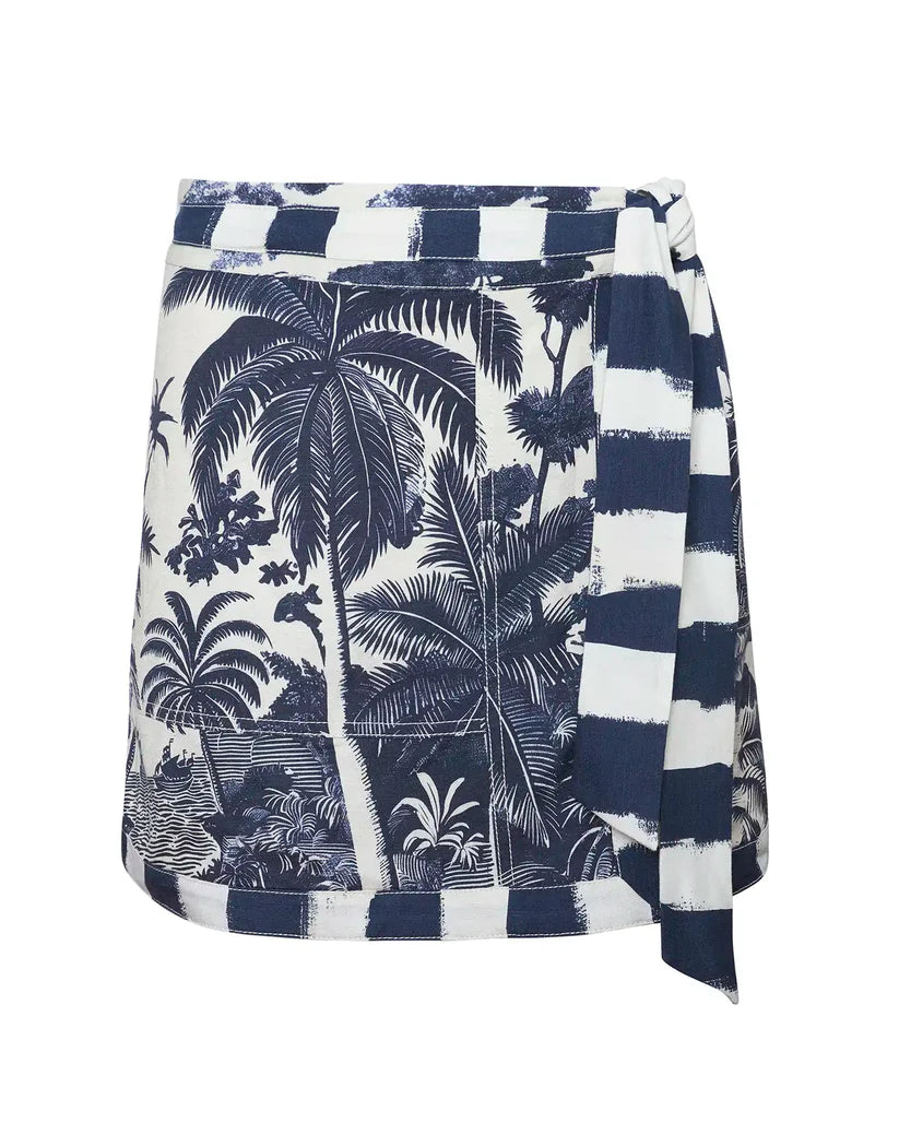 Hunter Bell Bay Skirt in Bermuda Toile