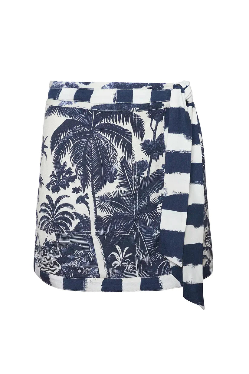 Hunter Bell Bay Skirt in Bermuda Toile