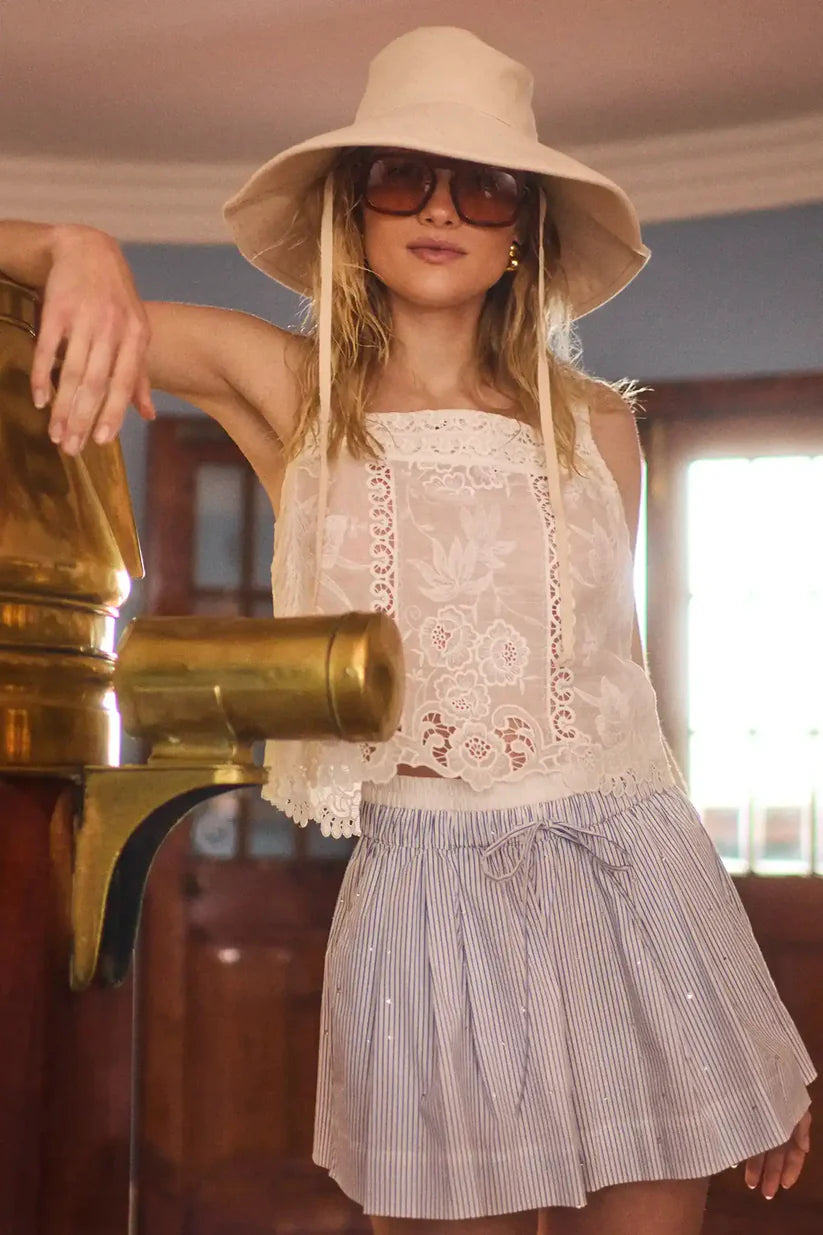 Hunter Bell Kelsey Top in White