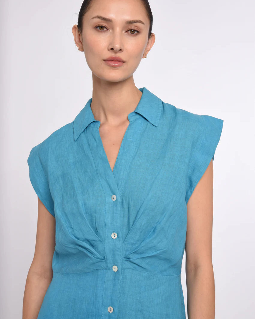 Love the Label Simmons Dress in Maui Blue