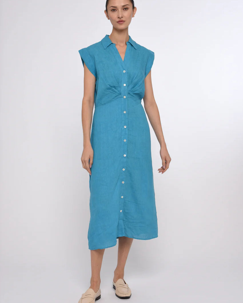 Love the Label Simmons Dress in Maui Blue