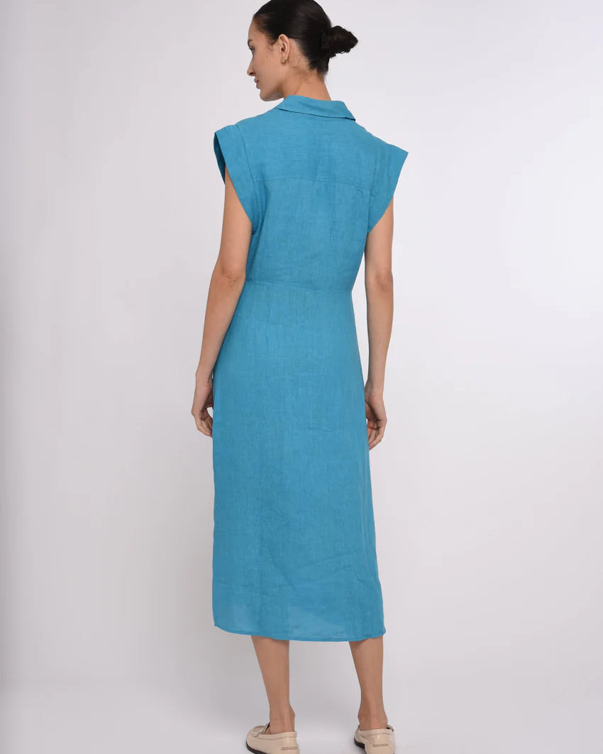 Love the Label Simmons Dress in Maui Blue