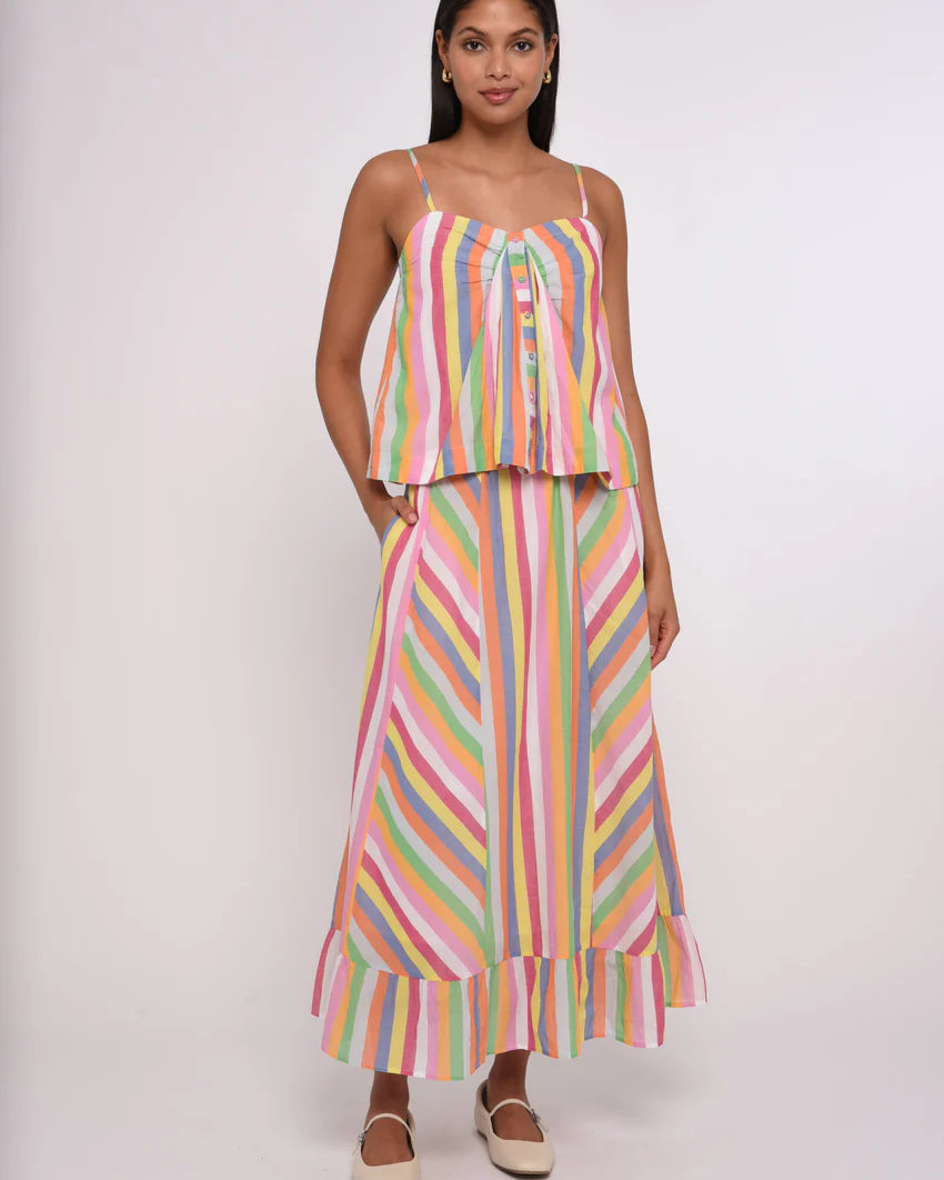 Love the Label Surya Stripe Skirt