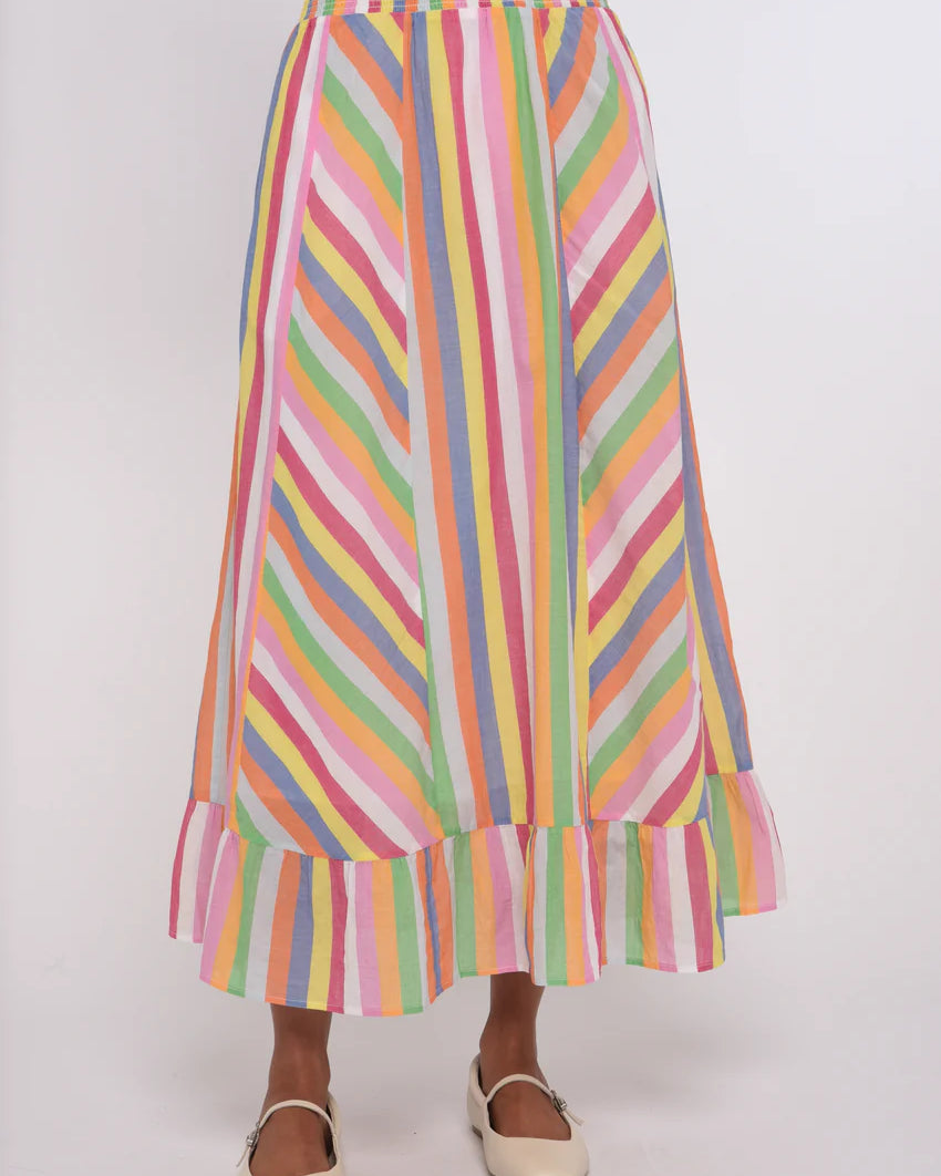 Love the Label Surya Stripe Skirt