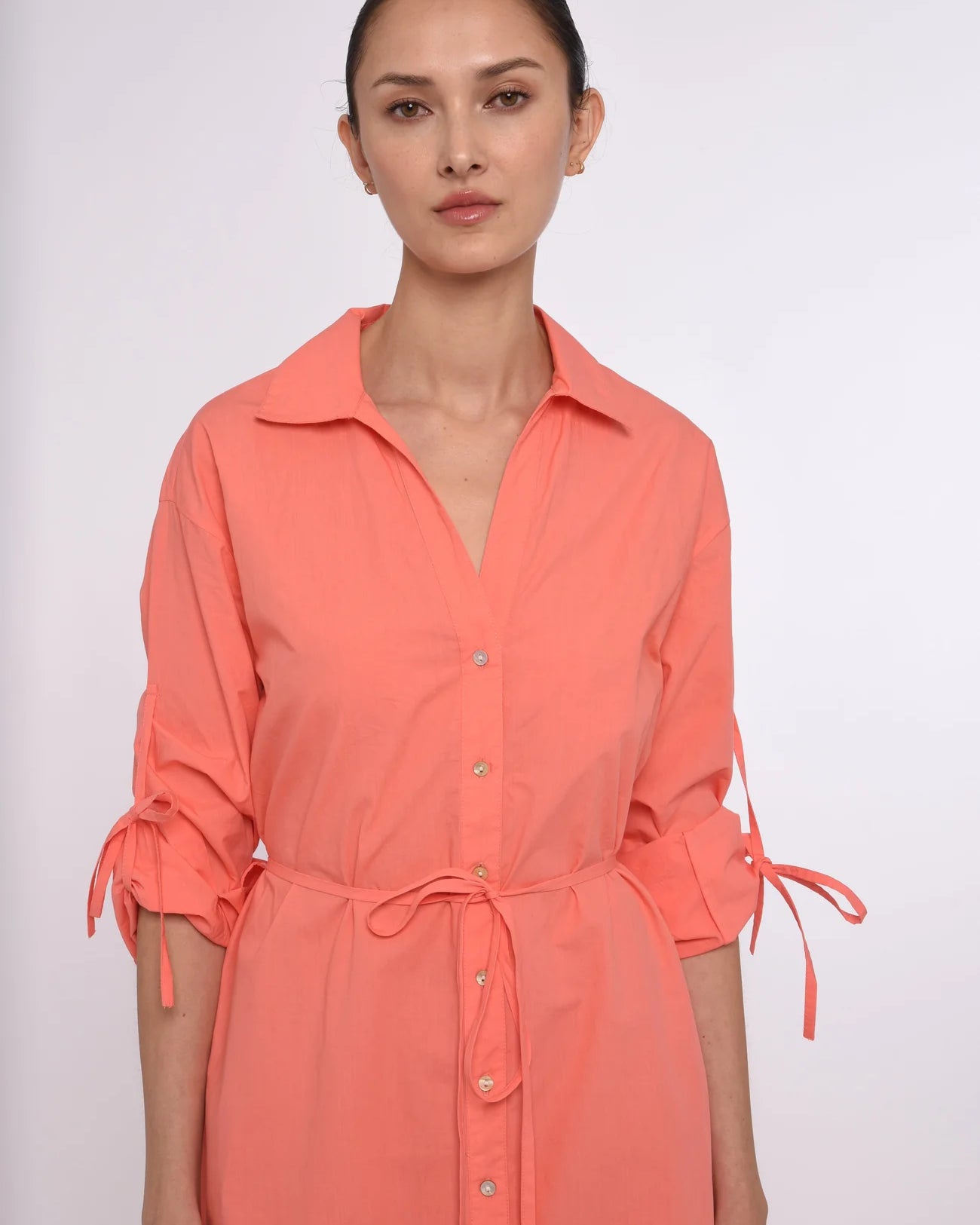 Love the Label Shannon Mini Dress in Georgia Peach