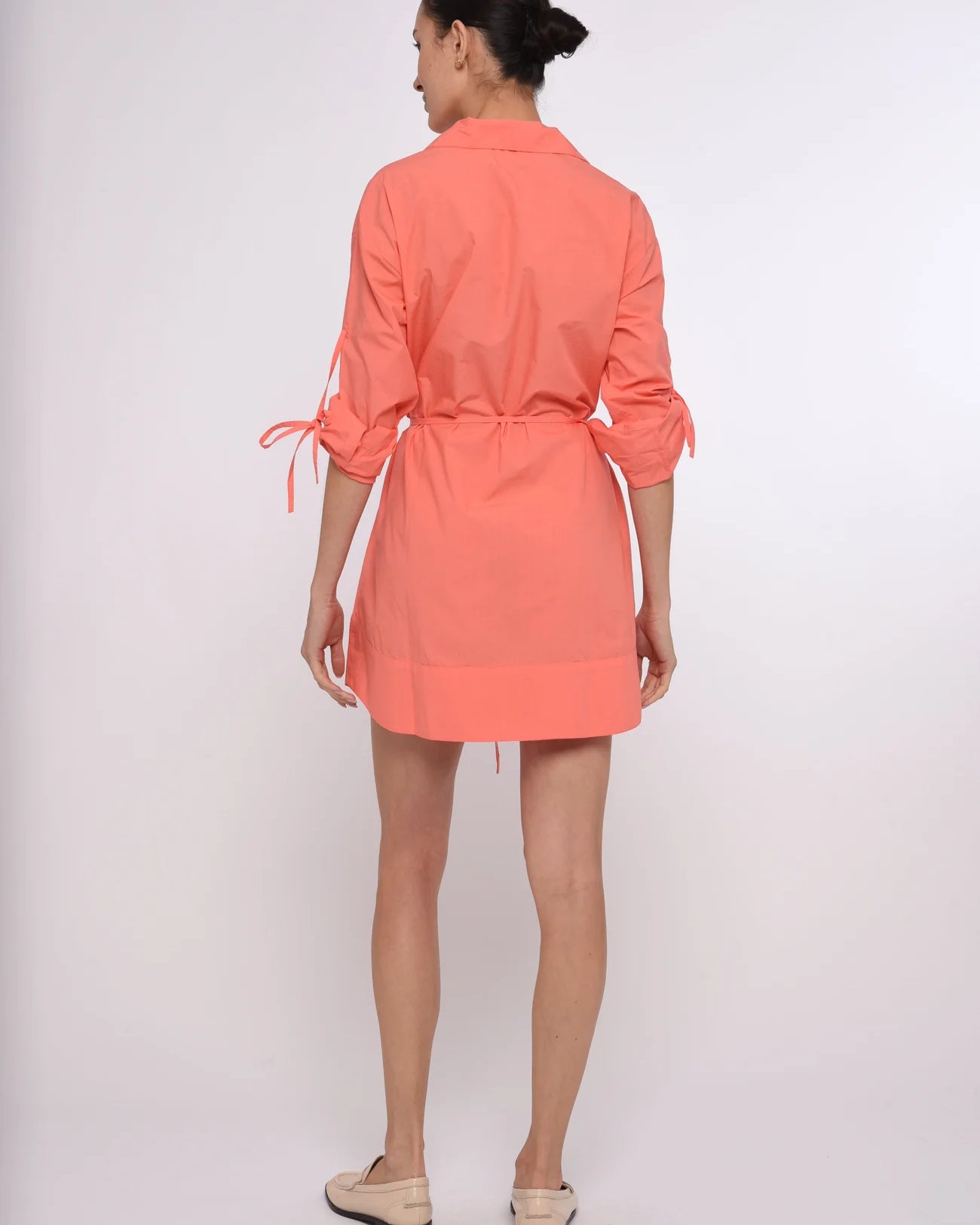 Love the Label Shannon Mini Dress in Georgia Peach