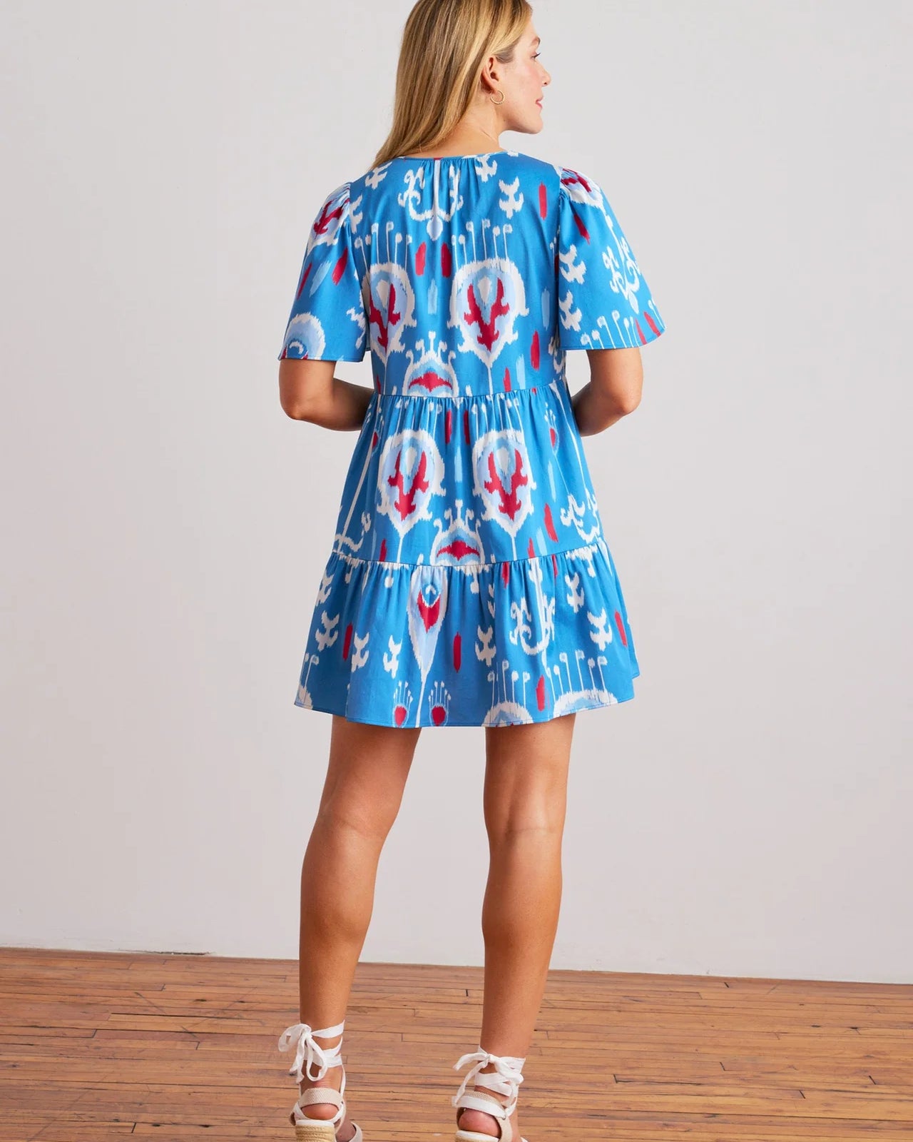 Sheridan French Charlie Dress in Americana Ikat