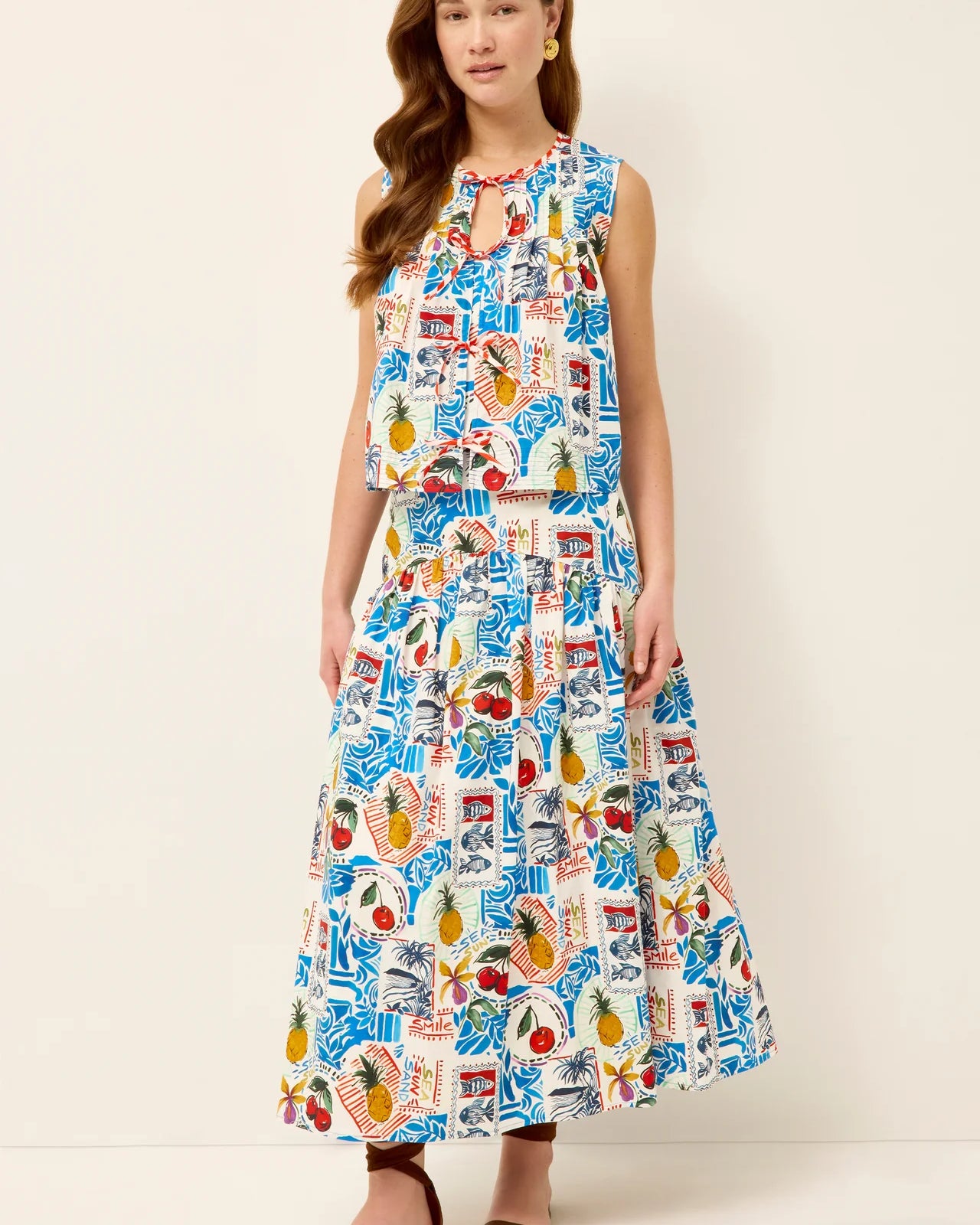 Romina Top in Postcard