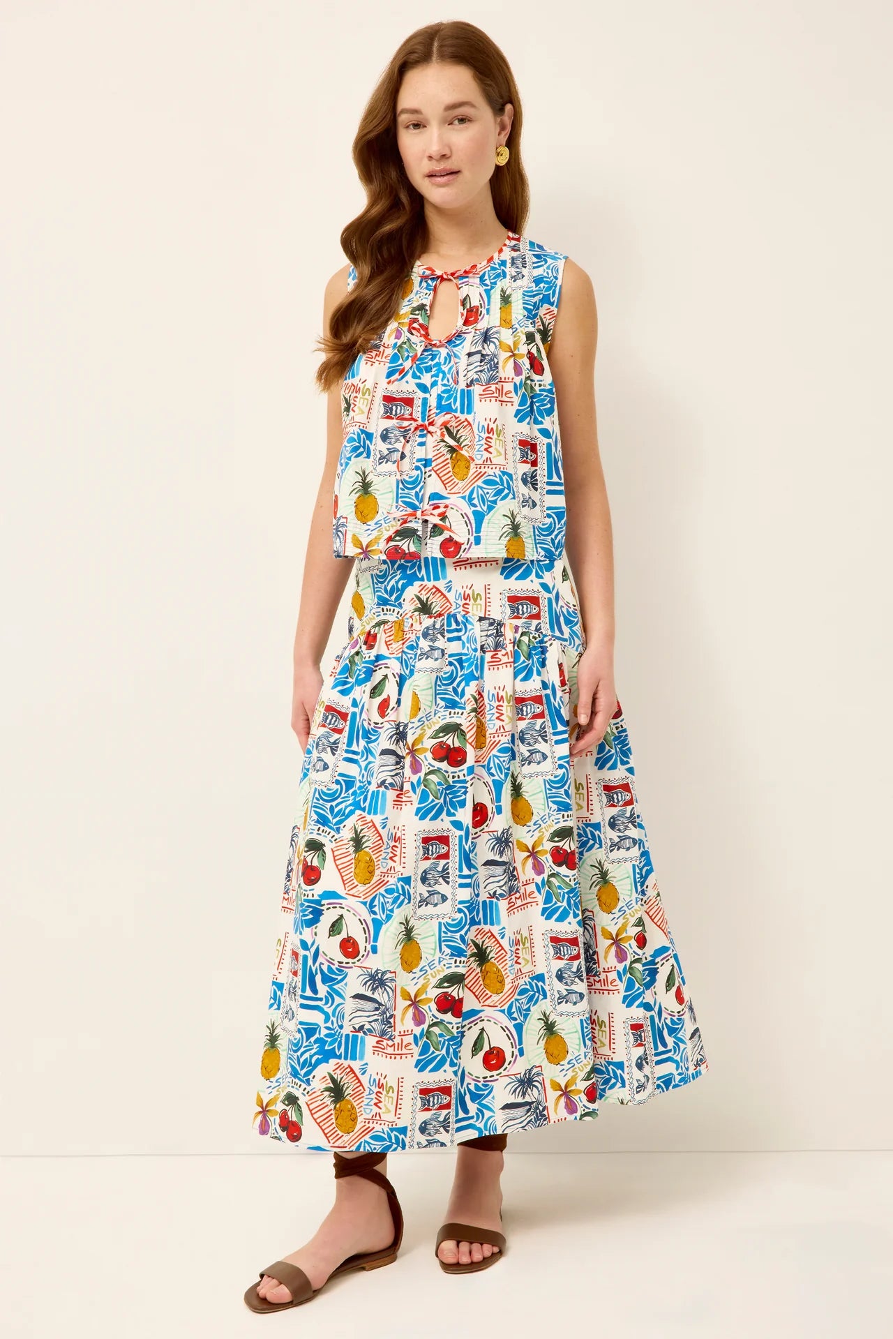 Romina Top in Postcard