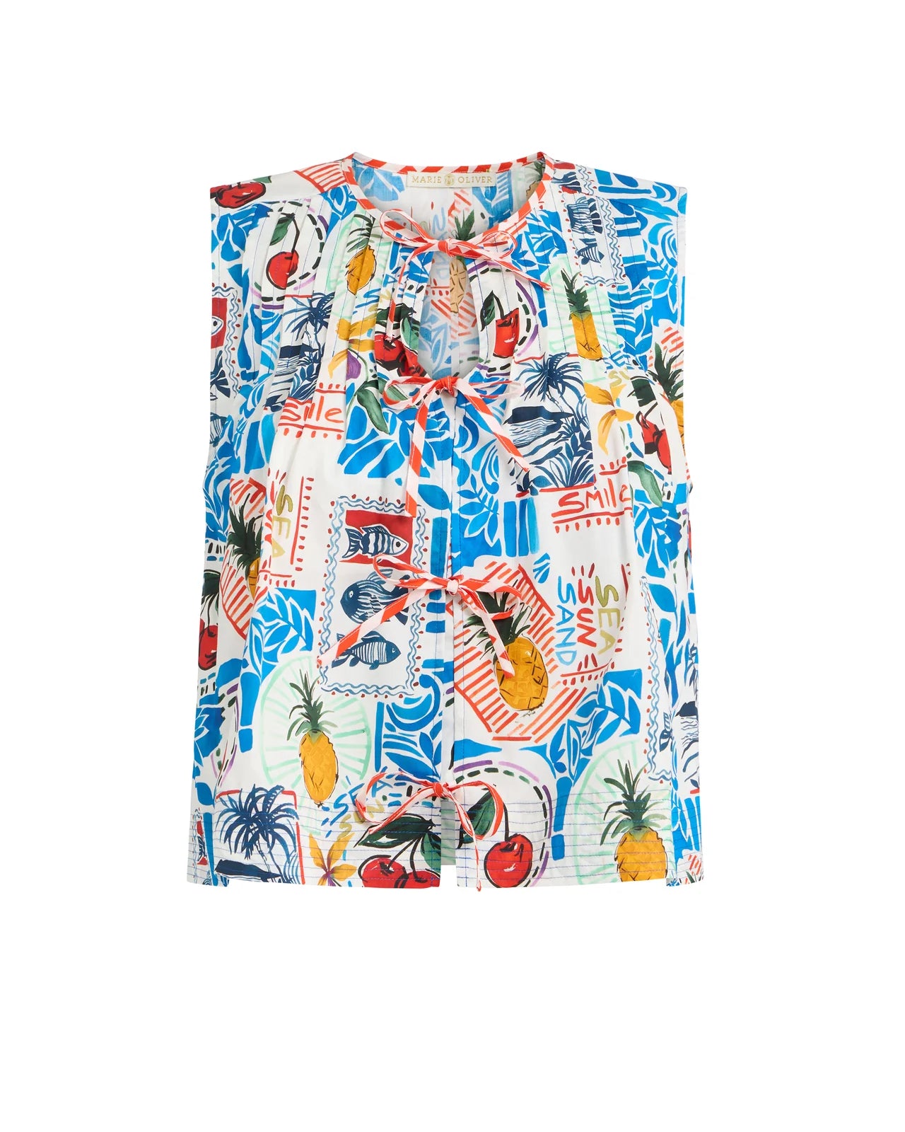 Romina Top in Postcard
