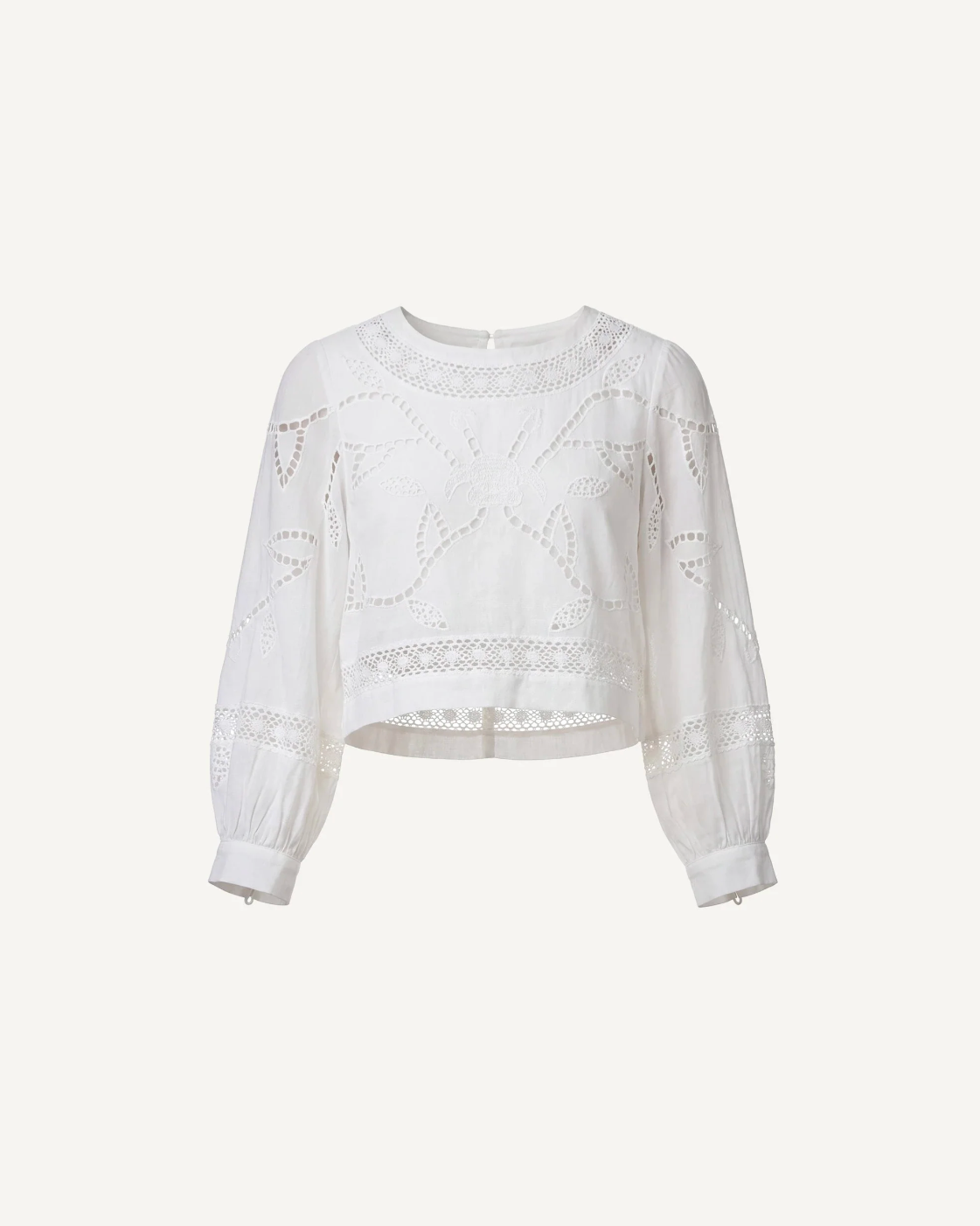 Cleobella Matisse Top in Ivory