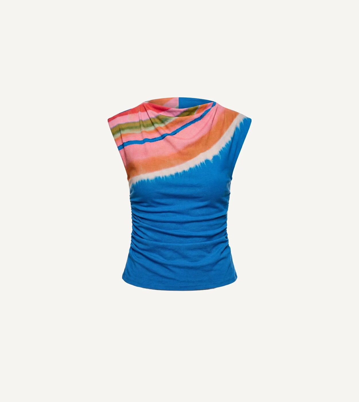 Cleobella Ellie Top in Watercolor Stripe Print