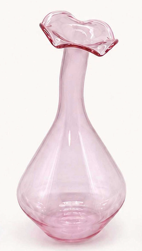 Tizo Designs Pink Angled Neck Vase Large