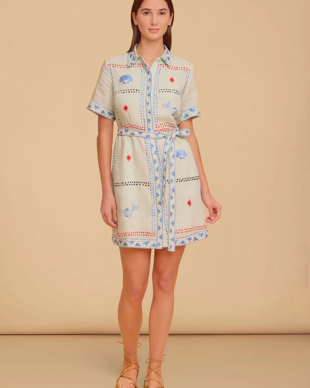 Olivia By Livro Tilly Dress in Seastitch