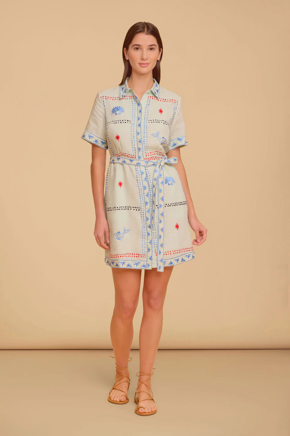 Olivia By Livro Tilly Dress in Seastitch