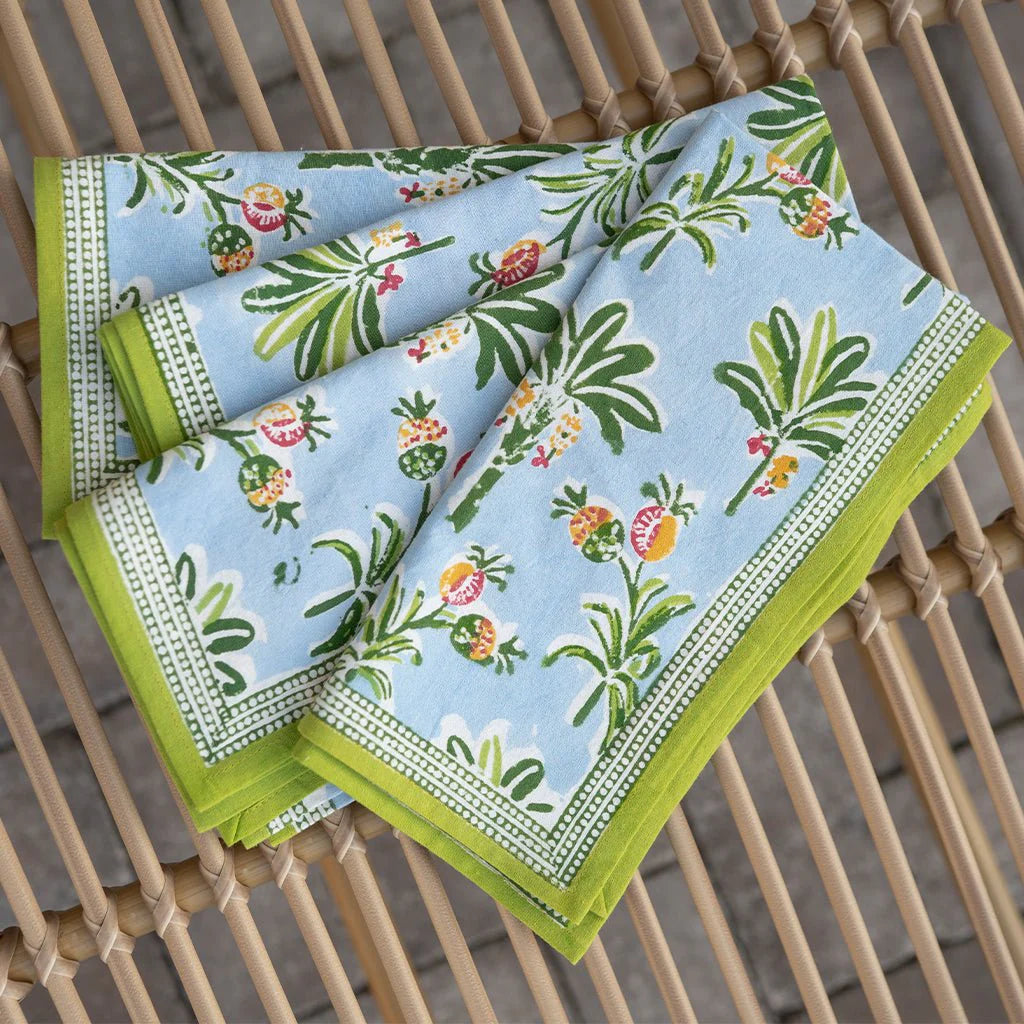 Pomegranate Palms & Pagodas Napkins