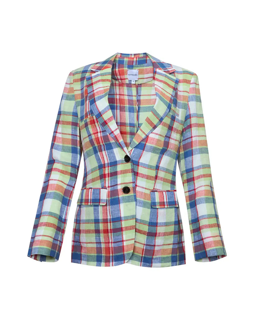 Hunter Bell Yardley Blazer in Harbor Club Madras