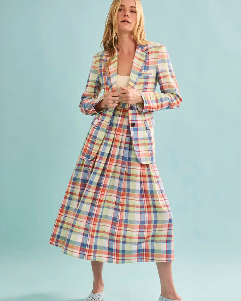 Hunter Bell Yardley Blazer in Harbor Club Madras