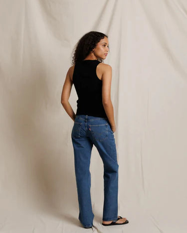 Perfect White Tee Daphne Heavy Rib High Neck Tank