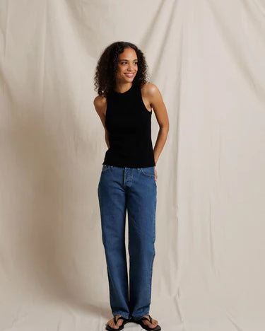Perfect White Tee Daphne Heavy Rib High Neck Tank