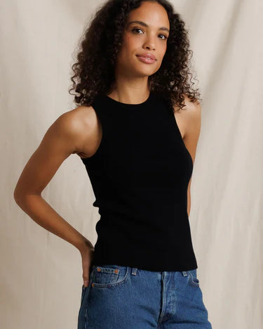 Perfect White Tee Daphne Heavy Rib High Neck Tank