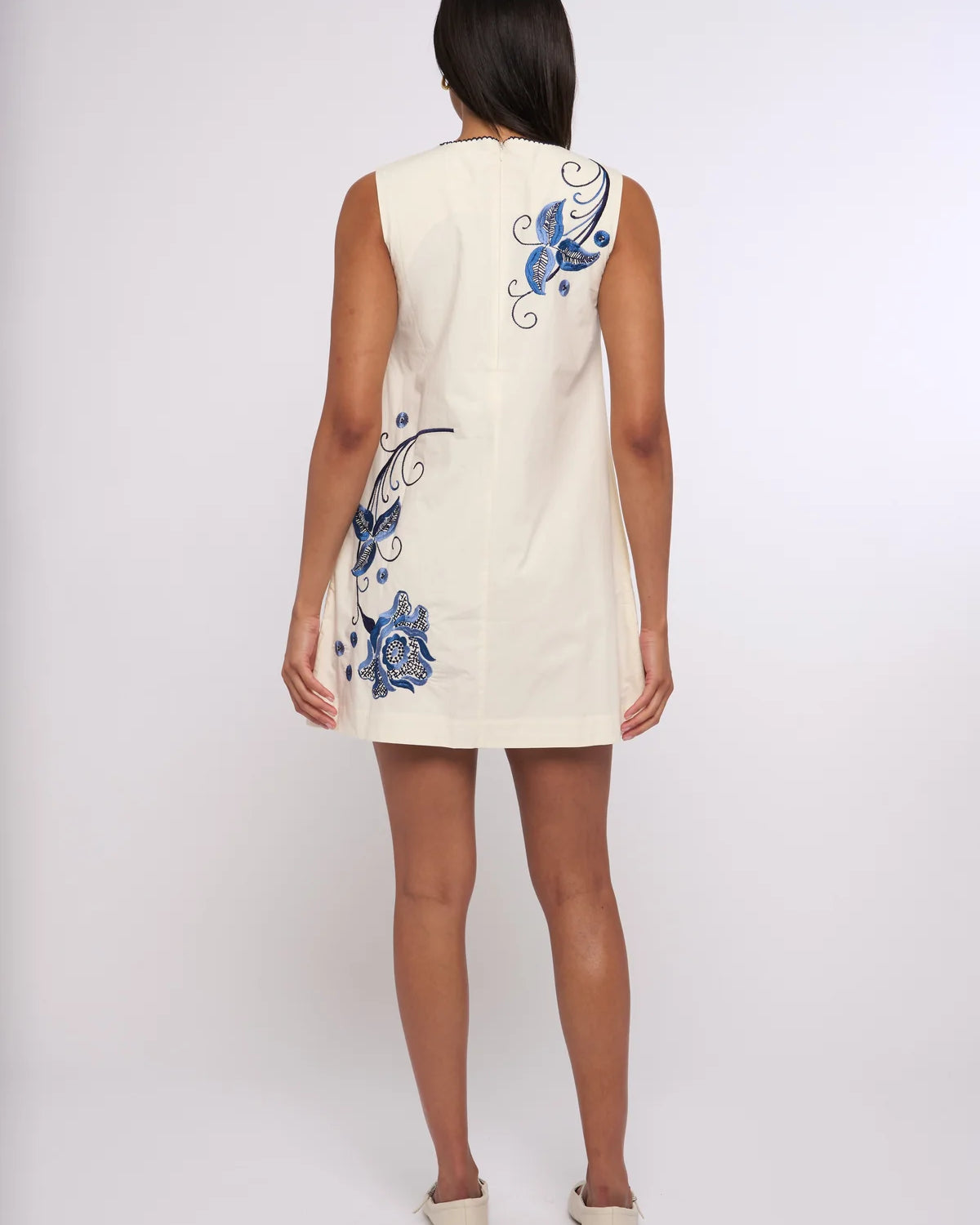 Love The Label Tiffany Mini Dress in Kimber Embroidery