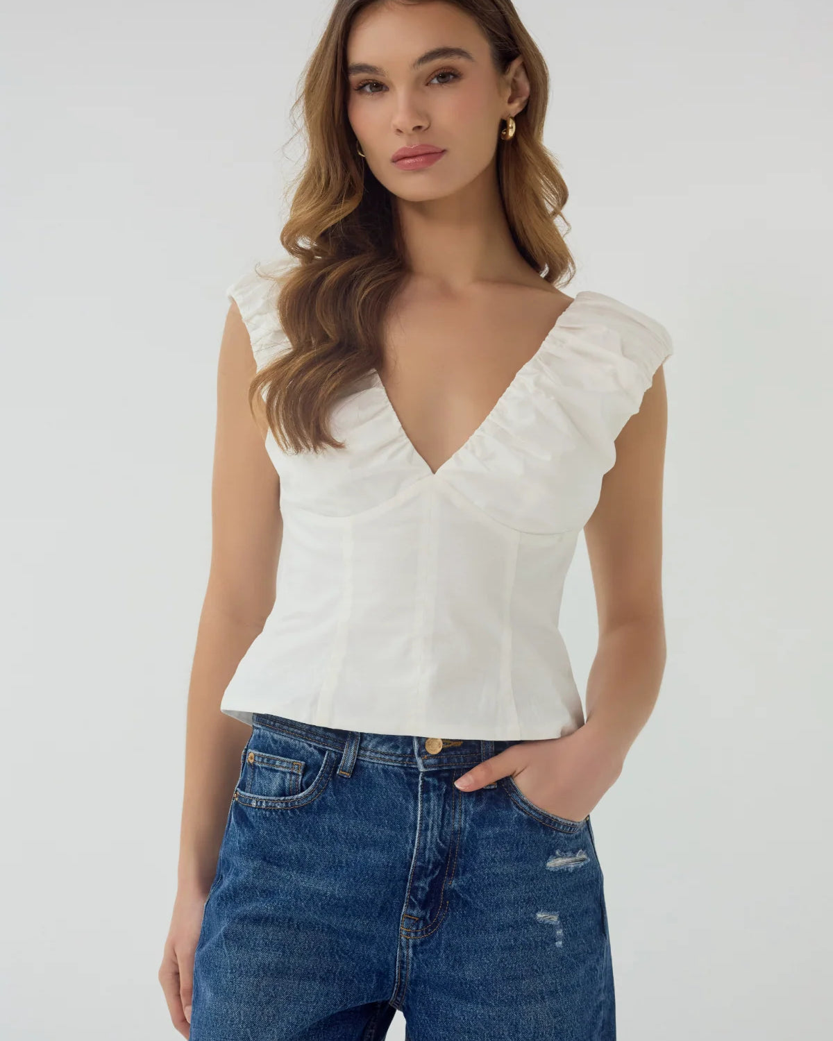Hutch Aiko Top in White