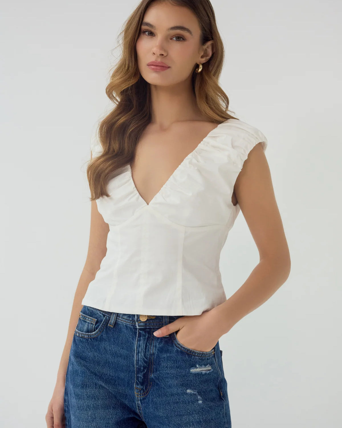 Hutch Aiko Top in White