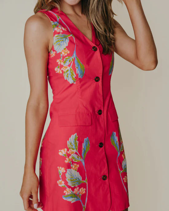 LaRoque Iris Dress in Wild Floraison