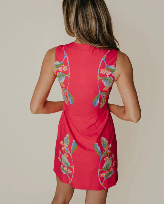 LaRoque Iris Dress in Wild Floraison