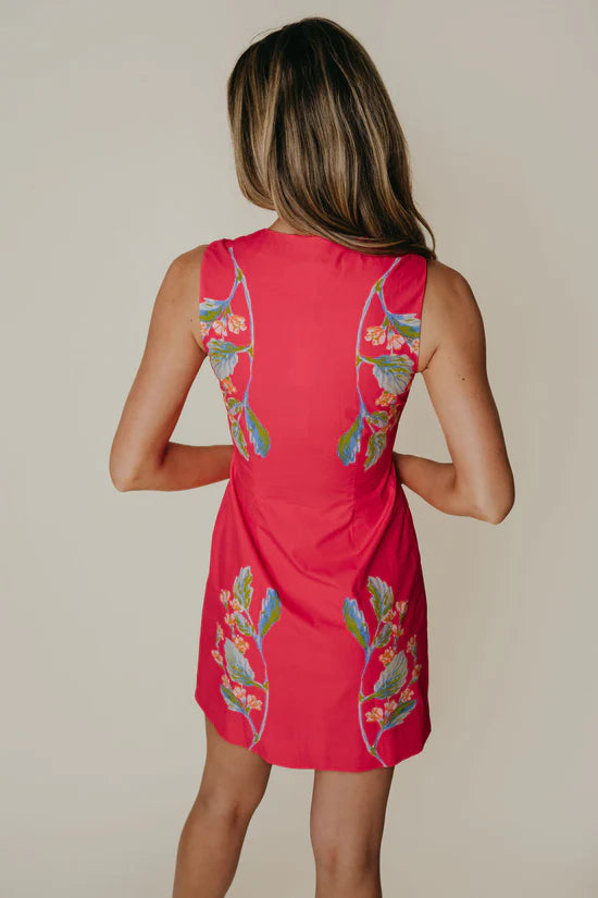 LaRoque Iris Dress in Wild Floraison