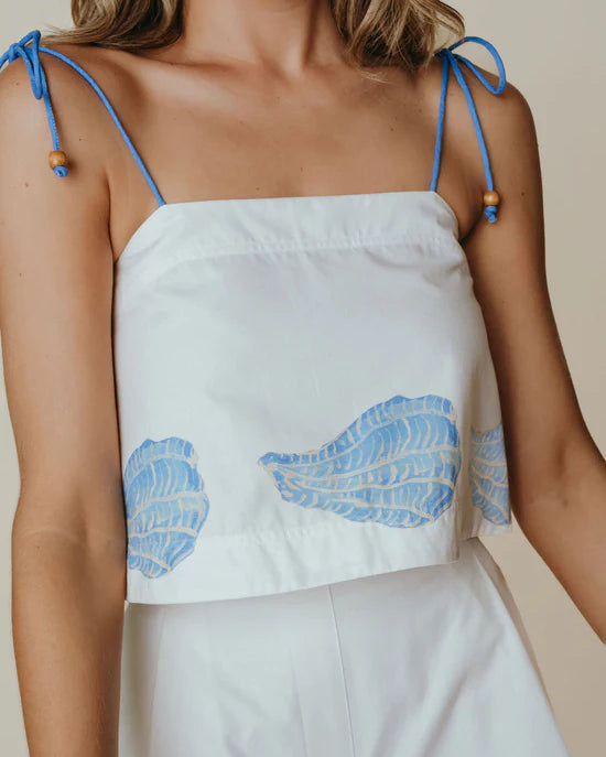 LaRoque Shelly Top in La Mer